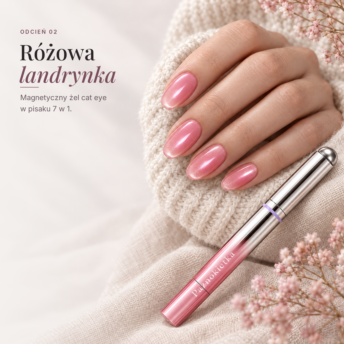 Odcień 02 Różowa landrynka