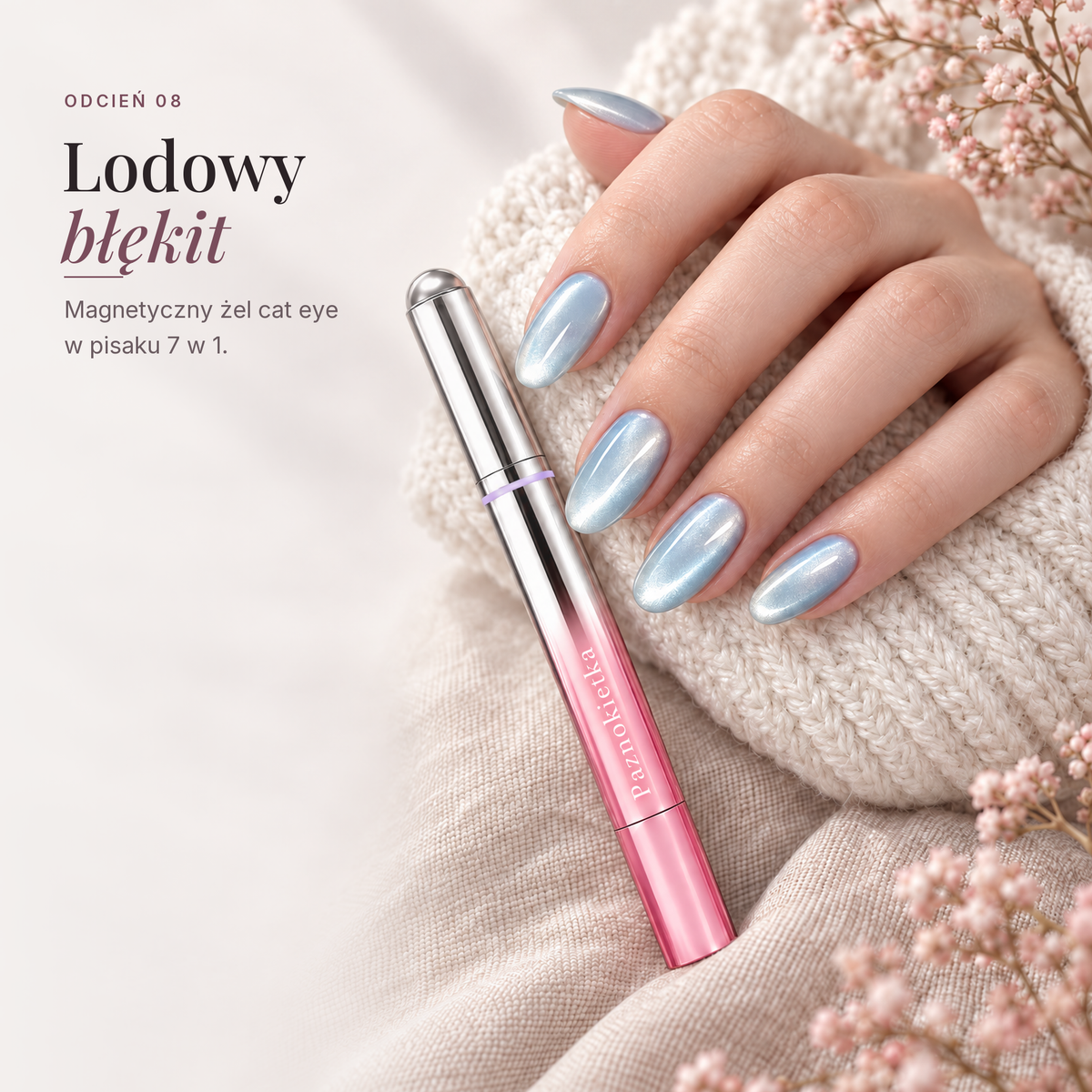 Odcień 08 Lodowy błękit